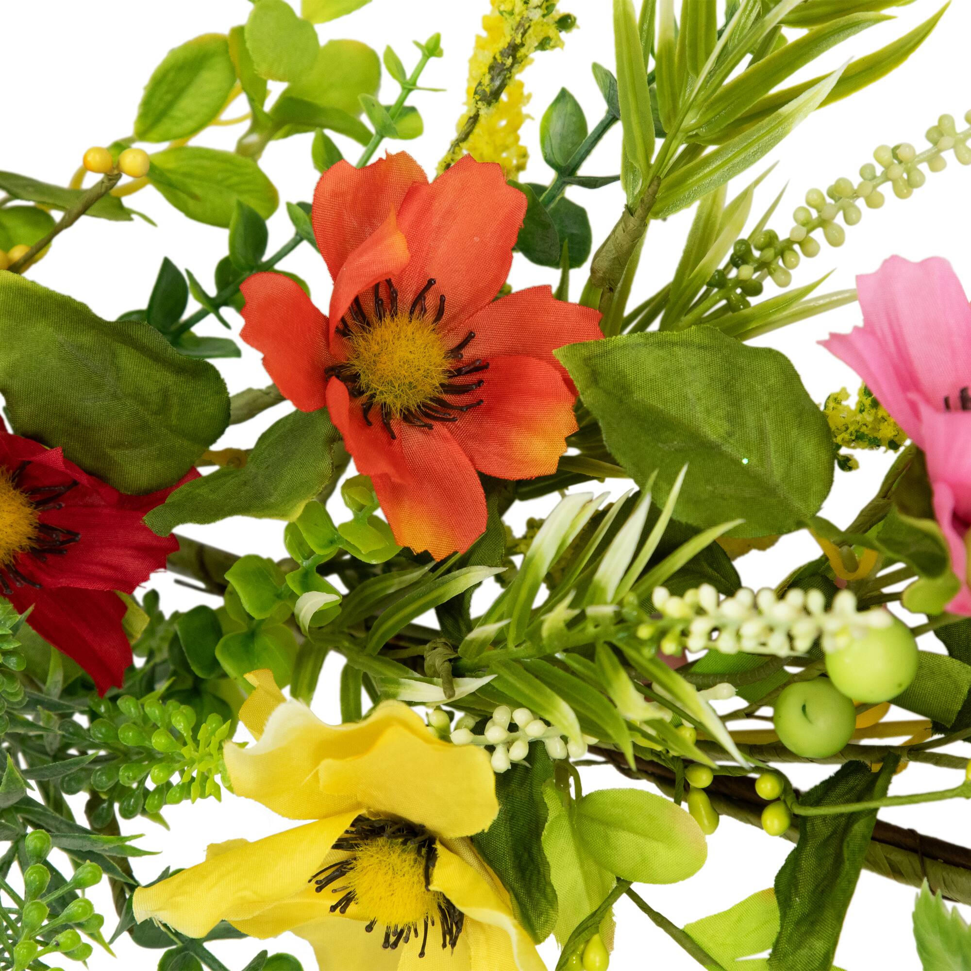 5ft. Poppy & Eucalyptus Spring Garland